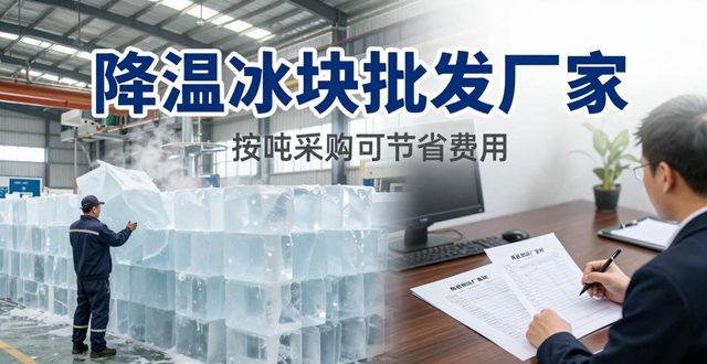 硚口降温冰块批发厂家 良臣制冰厂直供